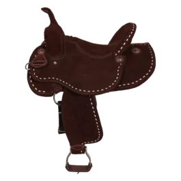 Sela Tambor Neoprene Marrom Tenteado Simples