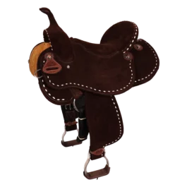 Sela Tambor Neoprene Marrom Tenteado Simples