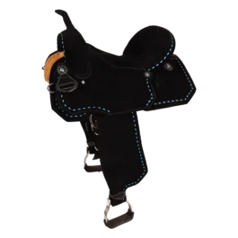 Sela Tambor Neoprene Preta Tenteado Simples